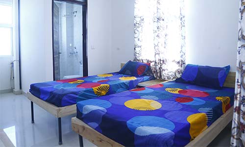 Aesthetically  Designed PG Rooms